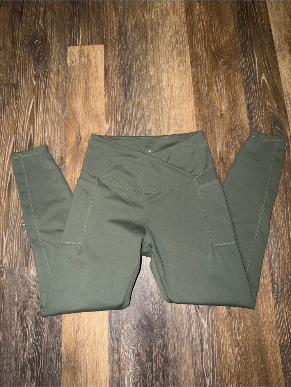 Olive Green Active Leggings